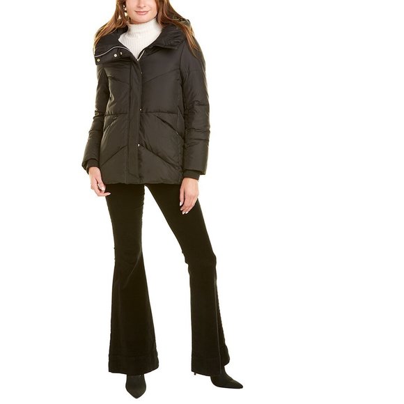 Cole Haan Signature Down Coat - Picture 3 of 6